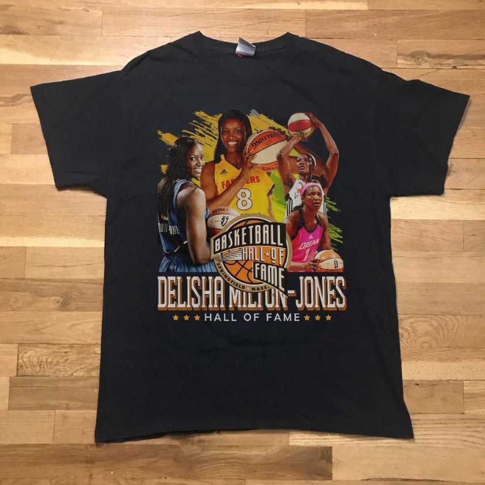 Delisha Milton-Jones Unisex Black T-Shirt